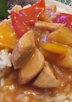 A picture of Sweet &Sour Chicken.