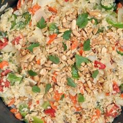 A picture of Coconut thai rice.
