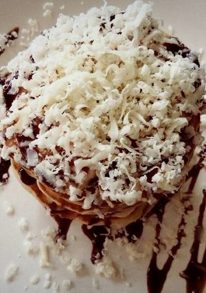 Foto resep Pancake Banana Cheese