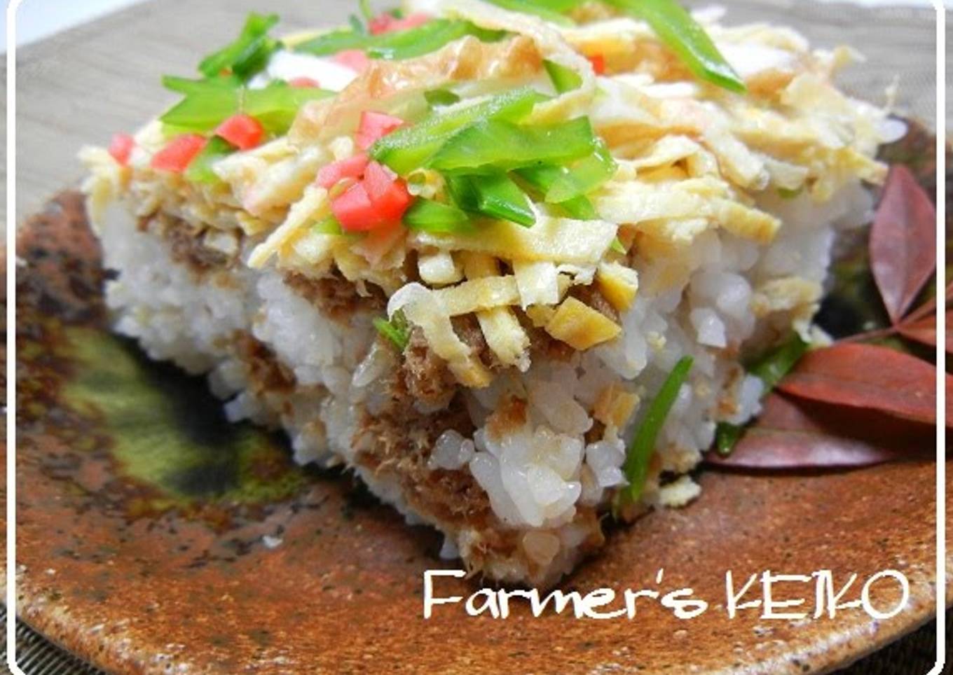 Canned Mackerel Chirashi Sushi