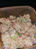 Cheesy Bacon Fried Rice