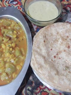 सत्तू पराठा विथ सब्जी चटनी रेसिपी मुख्य फोटो