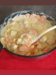 Une photo de °Blanquette de poulet°