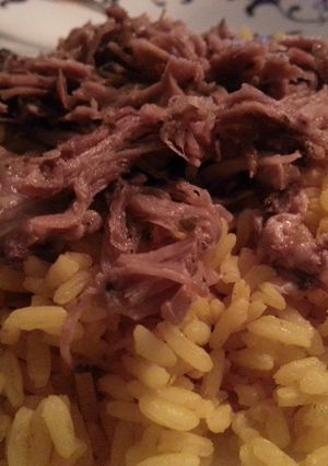 A picture of Mojo Pulled Pork/crockpot.