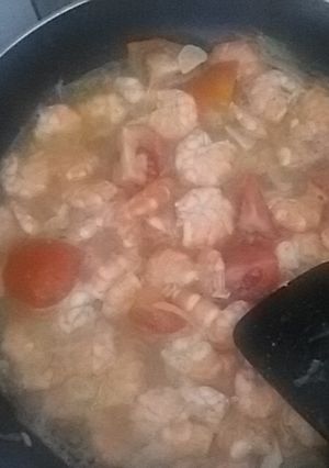 Foto resep Udang saus tiram