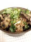 Mixed Rice with Red Miso and Oysters