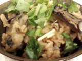 oyster miso rice