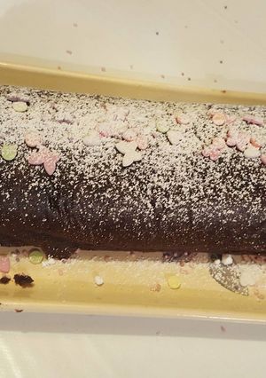 Une photo de Fondant crème de marron et chocolat (sans gluten)