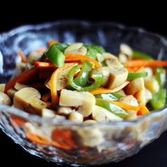 A picture of a very simple recipe, hearty and easy to cook meal..
