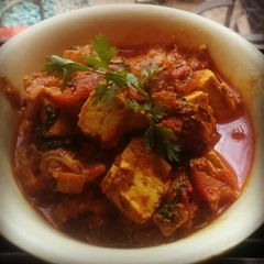 A picture of Tofu Masala.
