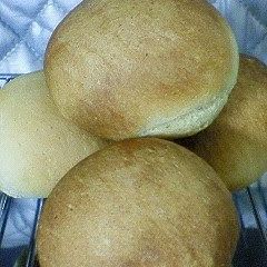 A picture of Oil-Free Miso Bread with Cake Flour.