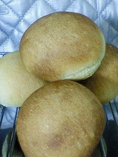 A picture of Oil-Free Miso Bread with Cake Flour.