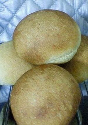 A picture of Oil-Free Miso Bread with Cake Flour.
