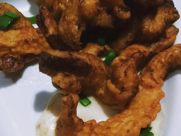 Recipe Crispy Chicken Strips with cheesy mayo dip the  Makes Drooling You can take Joss in your mouth