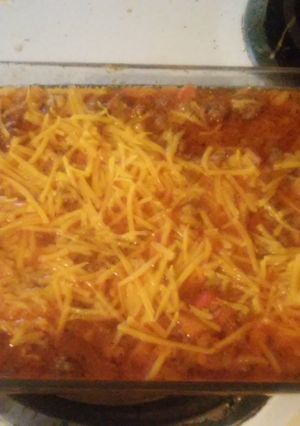A picture of Unstuffed peppers.