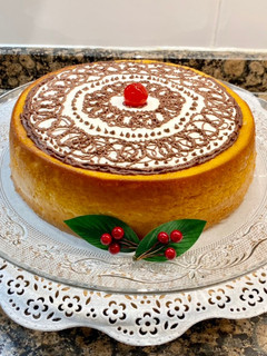 Una foto de Tarta de polenta y ricotta
