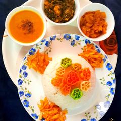 A picture of Bihari Veg Lunch Thali.