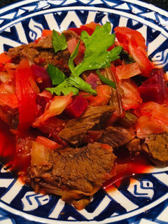 A picture of Borscht.