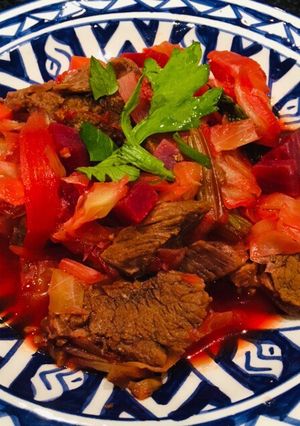 A picture of Borscht.