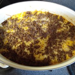 Hashbrown casserole A picture of Hashbrown casserole.