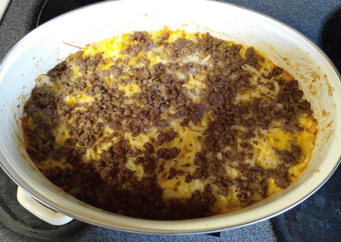 Steps to Make Super Quick Homemade Hashbrown casserole