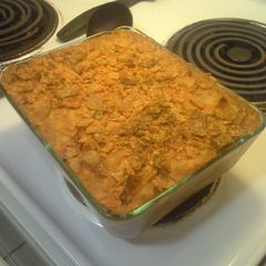 A picture of Mexican Doritos casserole.