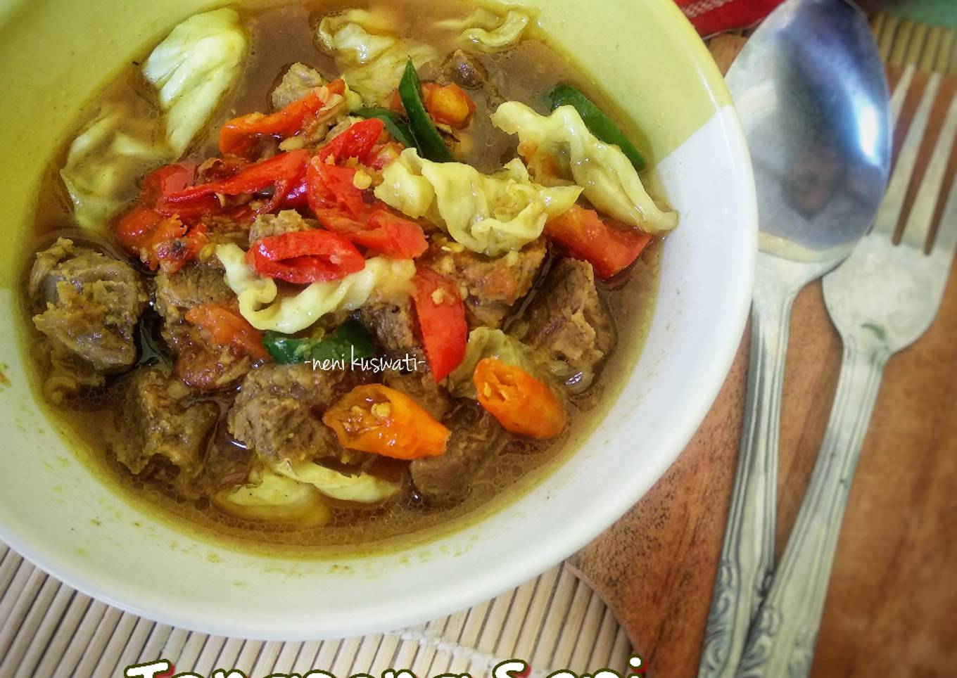 Tongseng Sapi Tanpa Santan