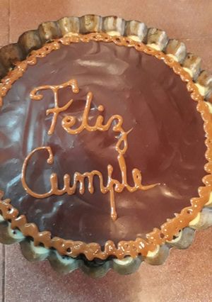 Una foto de Tarta tofi diferente