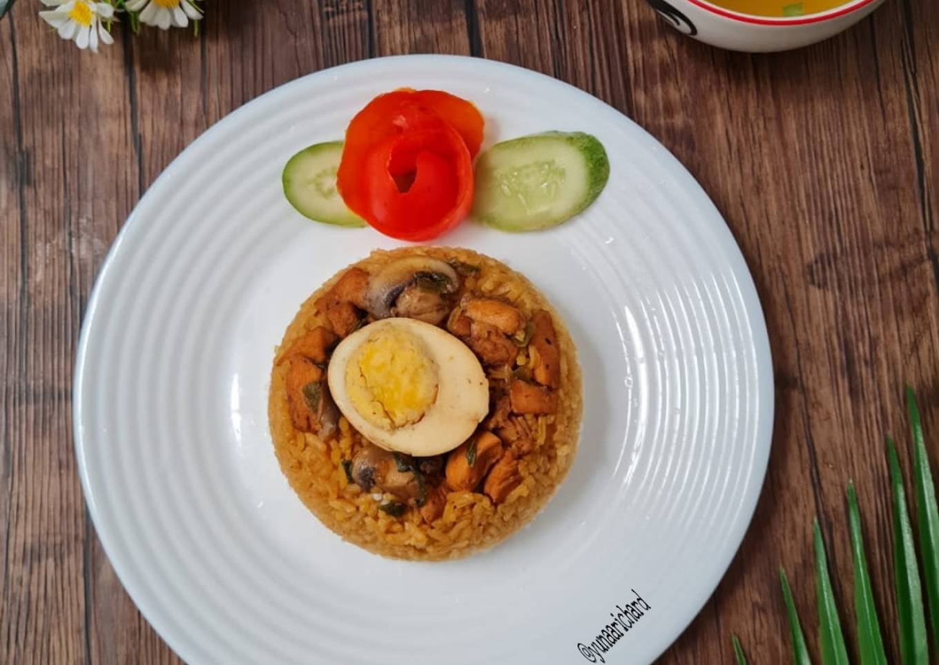 Nasi Tim Ayam Jamur Special