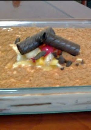 A picture of easy crema de fruta.