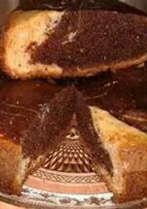 صورة لوصفة كيكة بالضغط