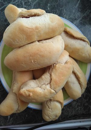 Sajtos, virslis kelesztés nélküli kifli recept fotója