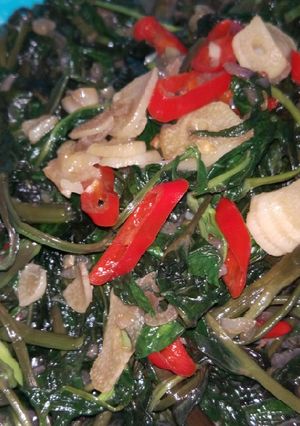 Foto resep Cah Kangkung rasa ala Resto