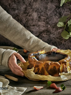 A picture of San Sebastian Cheesecake (Burnt Cheesecake).