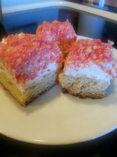 A picture of Strawberry Shortcake Bars.