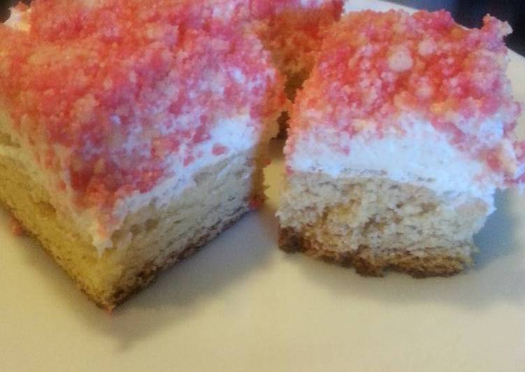 Recipe of Award-winning Strawberry Shortcake Bars