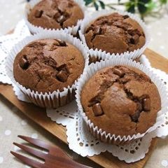 A picture of Chocolate Banana Muffins.