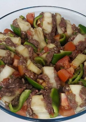 صورة لوصفة ملظوم الباذنجان