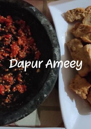 Foto resep Tempe Tepung Sambal Bawang