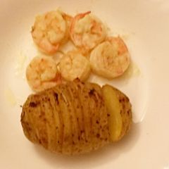 A picture of Butter fried prawns.