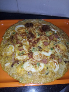 A picture of Plantain Fritata.