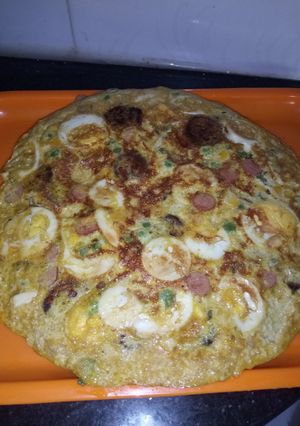 A picture of Plantain Fritata.