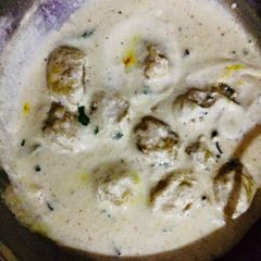 A picture of Malai Kofta.
