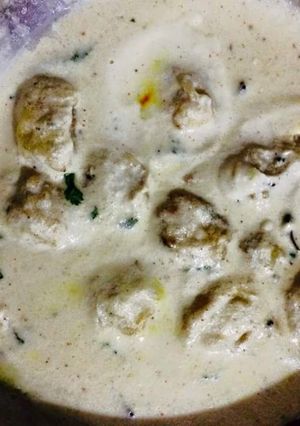 A picture of Malai Kofta.