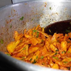 A picture of Masala fries.