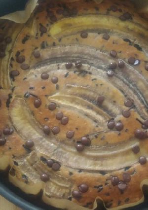 Foto resep Banana cake (no mixer)
