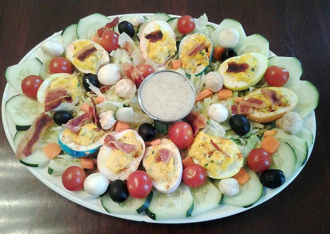 Recipe of Favorite Deviled Egg Easter Salad