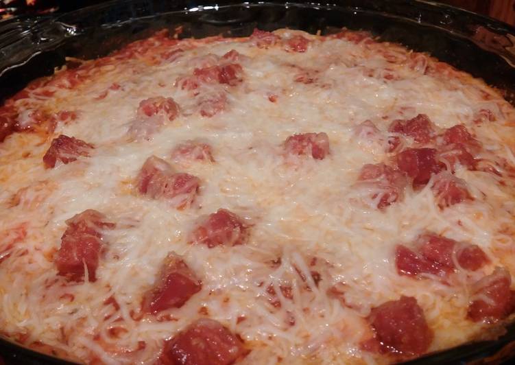 Recipe of Perfect Layered Pizza Dip