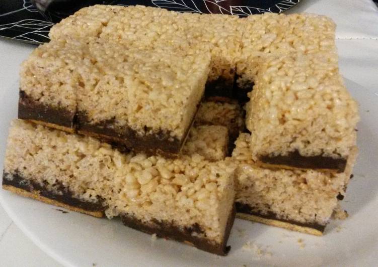 Easiest Way to Prepare Ultimate Peanut Butter Rice Crispie Smores