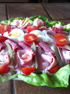 A picture of Huzzar Salad.